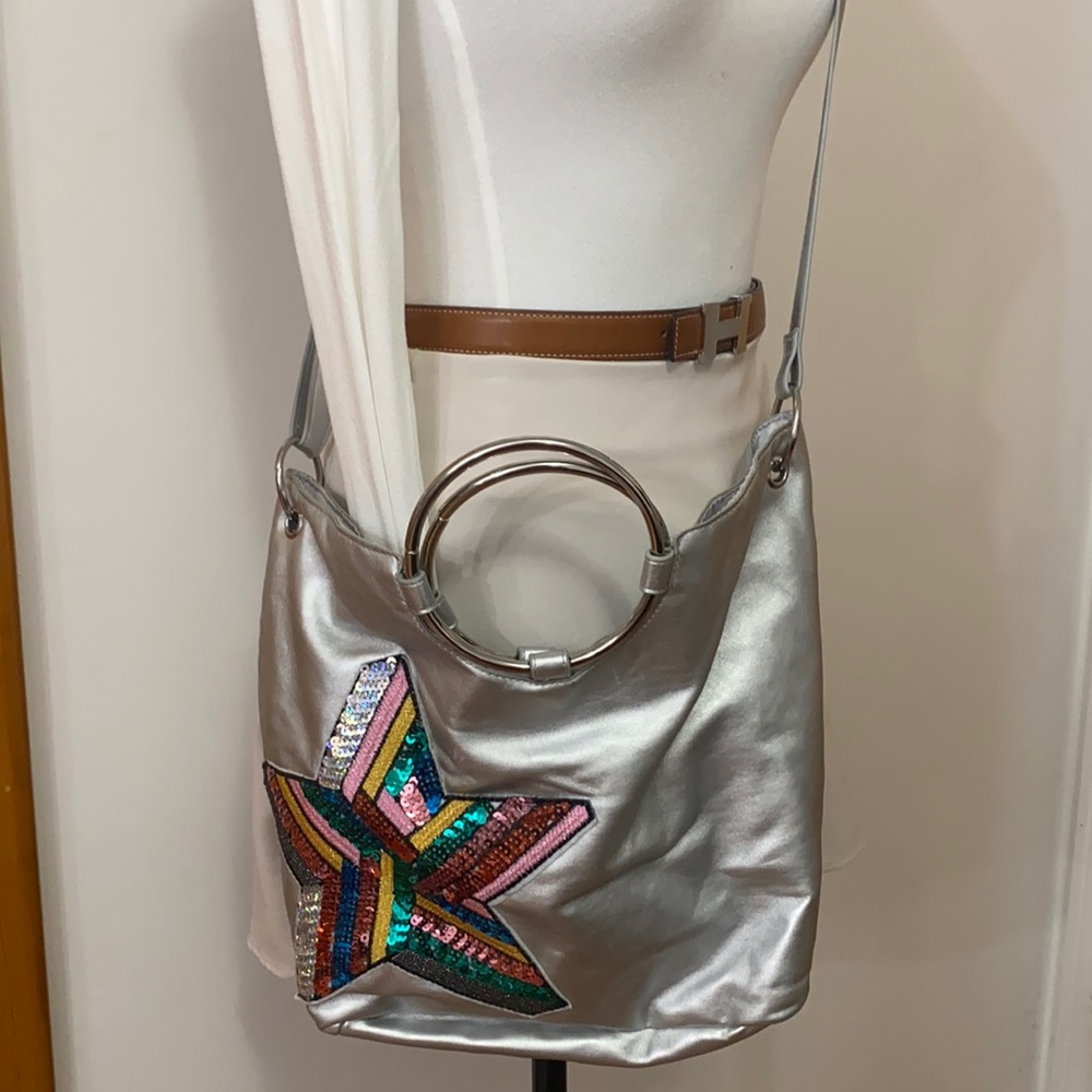 Silver star bag